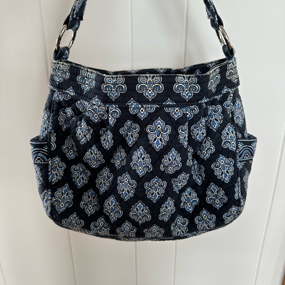 Quilted Vera Bradley Shoulder Bag Retired Calypso Pattern